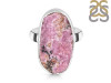 Cobalt Calcite Druzy Adjustable Ring-ADJ-R CBC-2-83