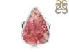 Cobalt Calcite Druzy Adjustable Ring-ADJ-R CBC-2-92
