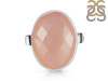 Pink Chalcedony Ring-R-Size-7 CHD-2-14