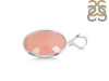 Pink Chalcedony Pendant-SP CHD-1-103