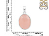 Pink Chalcedony Pendant-SP CHD-1-78