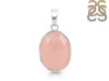 Pink Chalcedony Pendant-SP CHD-1-78
