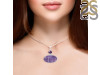 Charoite/Amethyst Pendant-2SP CHR-1-97