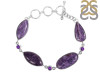 Charoite/Amethyst Bracelet-BSL CHR-11-1
