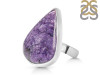 Charoite Adjustable Ring-ADJ-R CHR-2-73