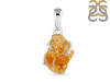 Citrine Rough Pendant-SP CIT-1-87
