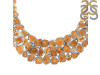Citrine Rough Necklace-NJ CIT-12-4