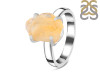 Citrine Rough Ring-R-Size-6 CIT-2-10