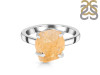 Citrine Rough Ring-R-Size-8 CIT-2-101