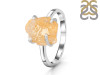Citrine Rough Ring-R-Size-8 CIT-2-101
