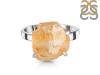 Citrine Rough Ring-R-Size-7 CIT-2-107