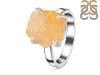 Citrine Rough Ring-R-Size-5 CIT-2-11
