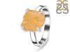 Citrine Rough Ring-R-Size-7 CIT-2-112