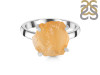 Citrine Rough Ring-R-Size-6 CIT-2-114