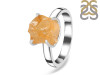 Citrine Rough Ring-R-Size-8 CIT-2-116