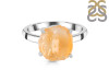 Citrine Rough Ring-R-Size-8 CIT-2-120