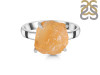 Citrine Rough Ring-R-Size-8 CIT-2-124