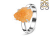 Citrine Rough Ring-R-Size-7 CIT-2-126