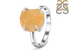 Citrine Rough Ring-R-Size-7 CIT-2-129
