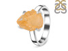 Citrine Rough Ring-R-Size-7 CIT-2-132