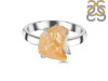 Citrine Rough Ring-R-Size-8 CIT-2-136