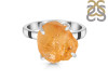 Citrine Rough Ring-R-Size-7 CIT-2-142
