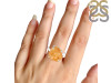 Citrine Rough Ring-R-Size-7 CIT-2-142
