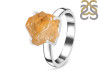 Citrine Rough Ring-R-Size-8 CIT-2-147