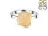 Citrine Rough Ring-R-Size-7 CIT-2-150