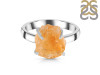 Citrine Rough Ring-R-Size-10 CIT-2-152