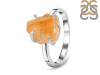 Citrine Rough Ring-R-Size-10 CIT-2-152