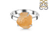 Citrine Rough Ring-R-Size-6 CIT-2-153