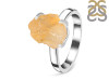 Citrine Rough Ring-R-Size-6 CIT-2-19