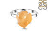 Citrine Rough Ring-R-Size-8 CIT-2-20