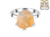 Citrine Rough Ring-R-Size-6 CIT-2-24