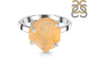 Citrine Rough Ring-R-Size-5 CIT-2-25