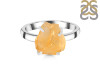 Citrine Rough Ring-R-Size-8 CIT-2-26