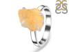 Citrine Rough Ring-R-Size-8 CIT-2-26