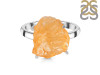 Citrine Rough Ring-R-Size-6 CIT-2-28