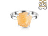 Citrine Rough Ring-R-Size-9 CIT-2-45