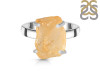 Citrine Rough Ring-R-Size-10 CIT-2-49