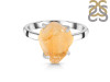 Citrine Rough Ring-R-Size-8 CIT-2-52