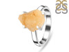 Citrine Rough Ring-R-Size-8 CIT-2-52