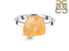 Citrine Rough Ring-R-Size-6 CIT-2-53