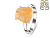 Citrine Rough Ring-R-Size-6 CIT-2-53