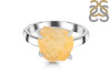Citrine Rough Ring-R-Size-10 CIT-2-56