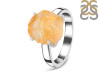 Citrine Rough Ring-R-Size-7 CIT-2-62