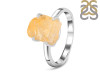 Citrine Rough Ring-R-Size-8 CIT-2-64