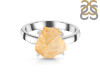 Citrine Rough Ring-R-Size-7 CIT-2-68
