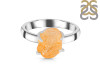 Citrine Rough Ring-R-Size-10 CIT-2-73